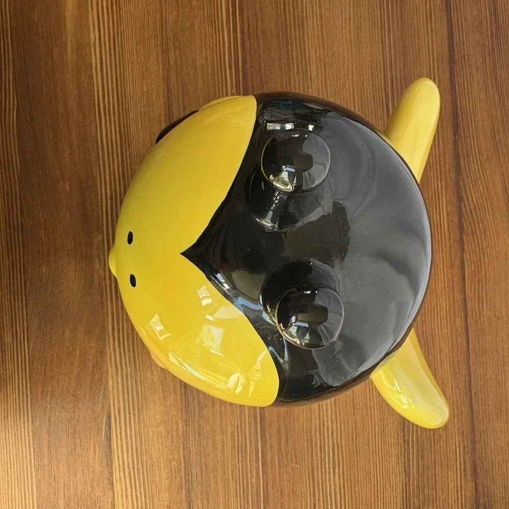 Cosmos Gifts Ceramic Honey Bee Cookie Jar Bumble Bee Kitchen Canister
